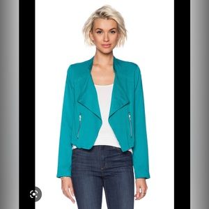 Revolve JACK by Steve Madden Long Sleeved Coyle Blazer in Deep Lake